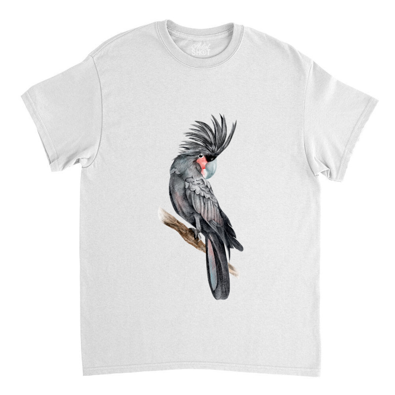 Australian Palm Parrot Tropical Exotic Animals Birds Watercolor Parrot Classic T-shirt by SANDRAWILLIAMS | Artistshot