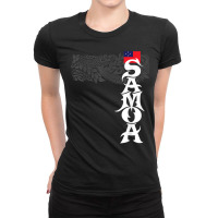 American Samoa Samoa Island Polynesian Samoan Ladies Fitted T-shirt | Artistshot