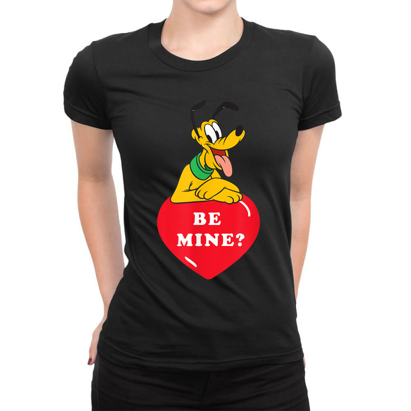 Be Mine Pluto Ladies Fitted T-Shirt by CrawfordMoes | Artistshot