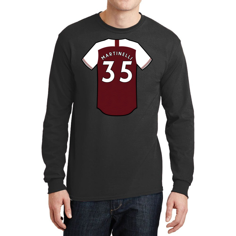 Gabriel Martinelli Jersey Classic Long Sleeve Shirts | Artistshot