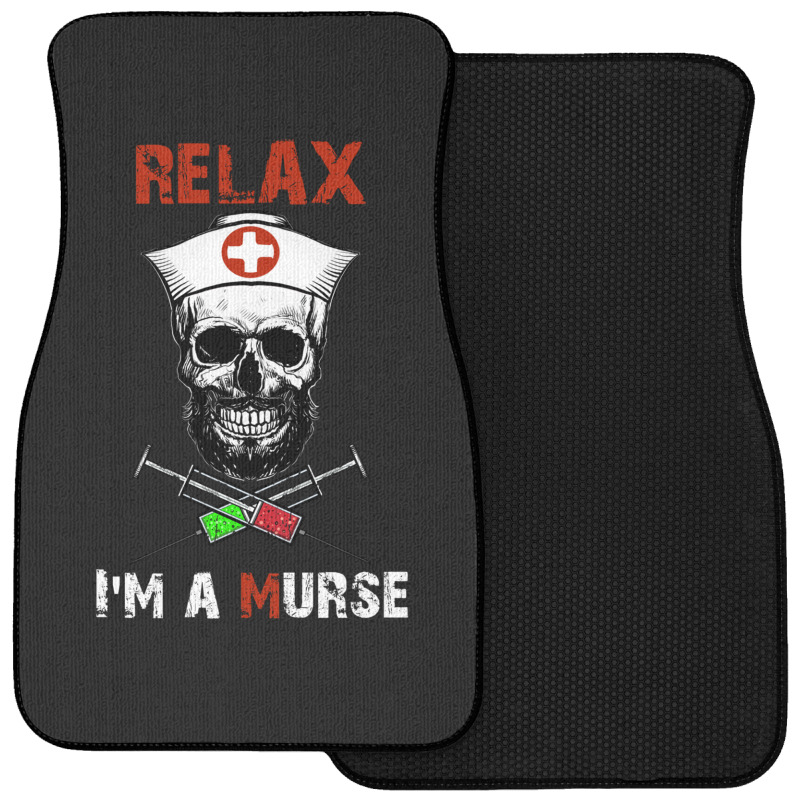 Funny Murse Male Nurse Gift Front Car Mat | Artistshot