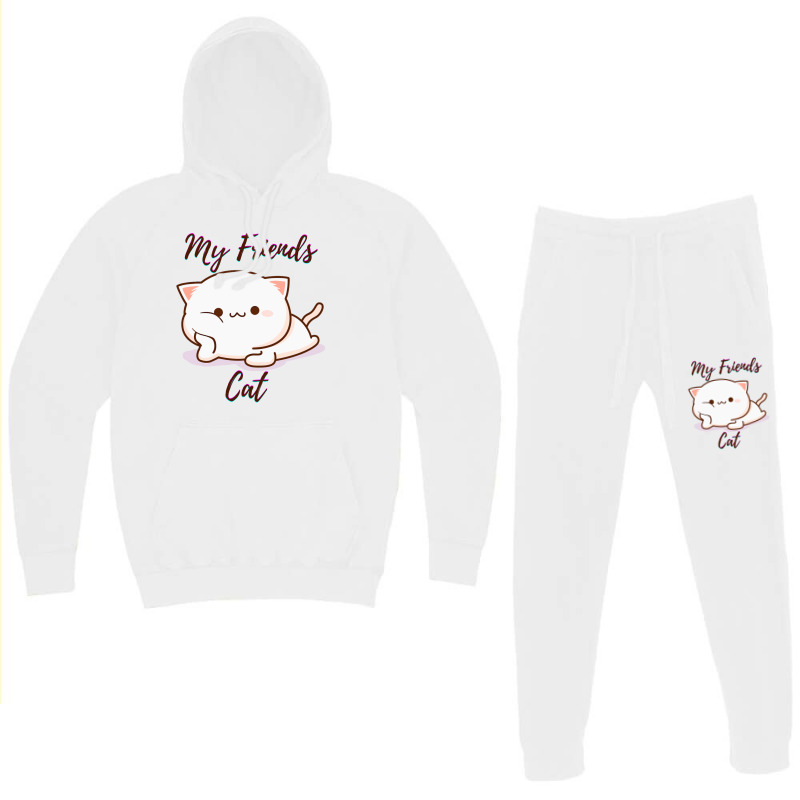 Smiling Friends Cat Hoodie & Jogger Set | Artistshot