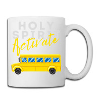 Holy Spirit Activate   Bus Driver Fun Christian Religious Premium T Sh Coffee Mug | Artistshot