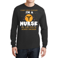 Halloween Nurse Long Sleeve Shirts | Artistshot