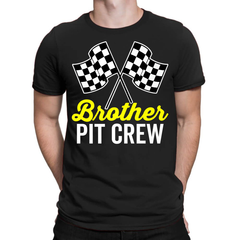 Brother Pit Crew For Racing Party Costume (dark) T-shirt | Artistshot