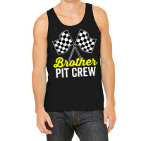 Brother Pit Crew For Racing Party Costume (dark) Tank Top | Artistshot