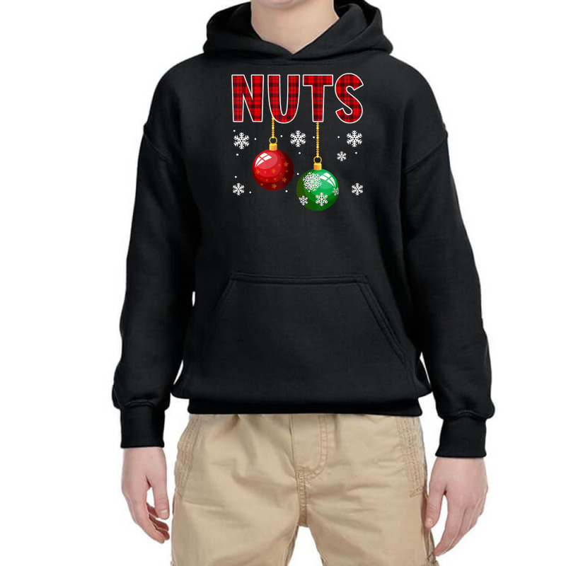 Chest Nuts Matching Chestnuts Funny Christmas Couples Nuts T Shirt Youth Hoodie | Artistshot