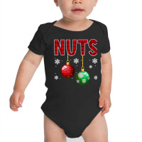 Chest Nuts Matching Chestnuts Funny Christmas Couples Nuts T Shirt Baby Bodysuit | Artistshot