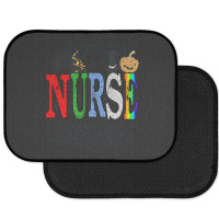 Halloween Nurse Nursing Cute Health Worker Halloween Rear Car Mat | Artistshot