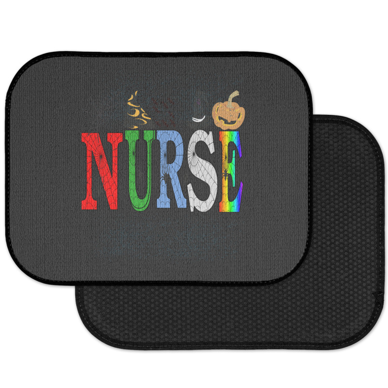 Halloween Nurse Nursing Cute Health Worker Halloween Rear Car Mat | Artistshot