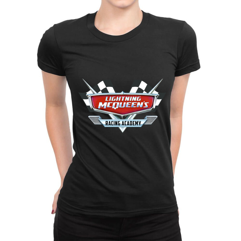 Racing Academy Ladies Fitted T-Shirt by cm-arts | Artistshot