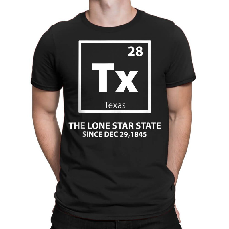 Texas Periodic Element Lonestar State Tank Top T-Shirt by cm-arts | Artistshot