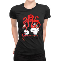 Communist Propaganda Ladies Fitted T-shirt | Artistshot