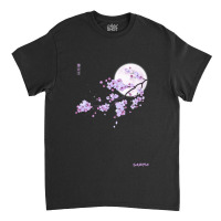 Japanese Purple Sakura Cherry Blossom Flower Classic T-shirt | Artistshot