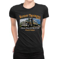 Bandit Trucking Company Retro Classic Ladies Fitted T-shirt | Artistshot