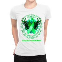 Disability Employment Awareness Month Disability Pride Month T Shirt Ladies Fitted T-shirt | Artistshot