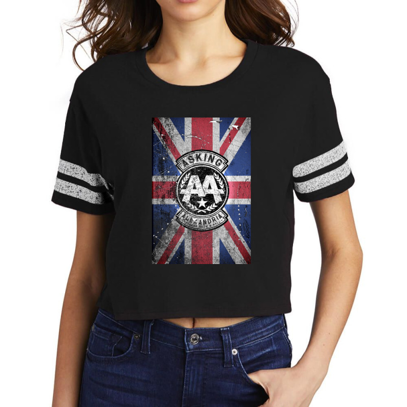 Asking Alexandria Scorecard Crop Tee by SusanCartrette | Artistshot