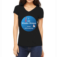 I Am Wonder Woman Women's V-neck T-shirt | Artistshot