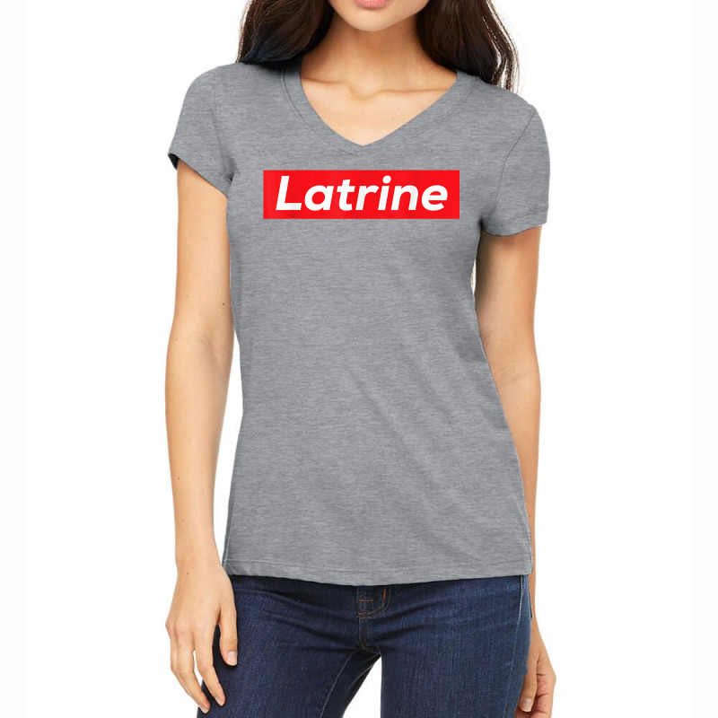 Latrine T Shirt Women's V-Neck T-Shirt by cm-arts | Artistshot