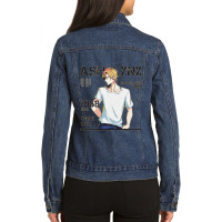 Ash Lynx - Banana Fish Ladies Denim Jacket | Artistshot