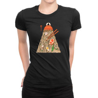 Alien Ramen Invasion Ladies Fitted T-shirt | Artistshot