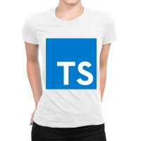 Typescript Ladies Fitted T-shirt | Artistshot