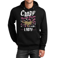 Crazy Komodo Dragon Lady Monitor Lizard Girl T Shirt Unisex Hoodie | Artistshot