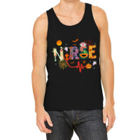 Nurse Halloween Costume Stethoscope Heartbeat Pumpkin Tank Top | Artistshot