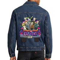 Nurse Halloween Zombie Funny Nurse Crew Men Denim Jacket | Artistshot