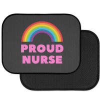 Proud Gay Nurse Rear Car Mat | Artistshot