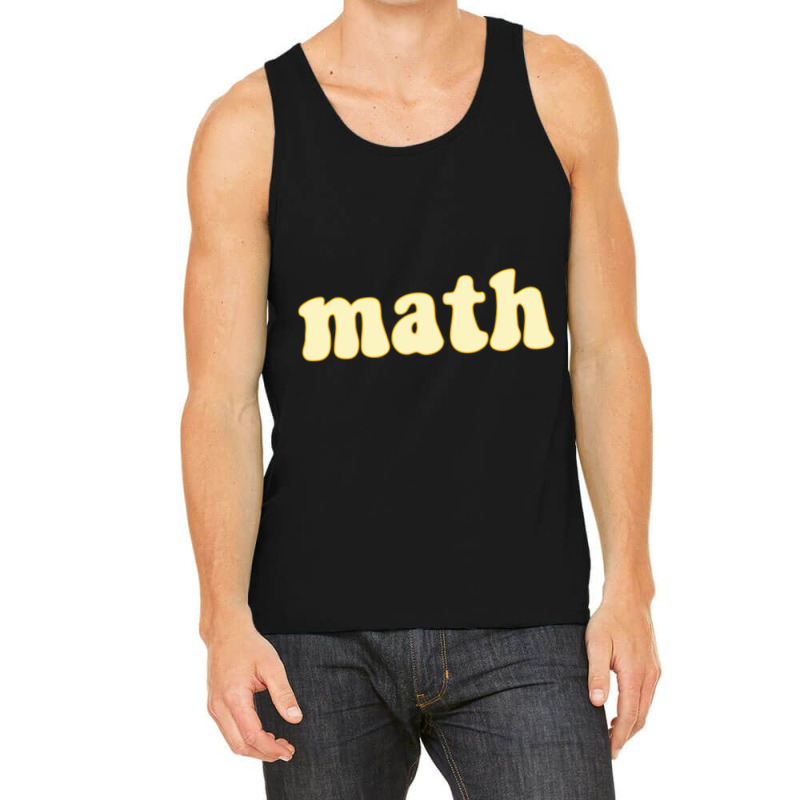 Math School Subject Tank Top | Artistshot