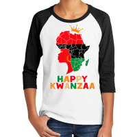 Kinara Seven Principles African American Kwanzaa Afro Women T Shirt Youth 3/4 Sleeve | Artistshot