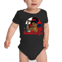 Panamanian Girl Panama Mujer Panamameña Flag Pullover Hoodie Baby Bodysuit | Artistshot