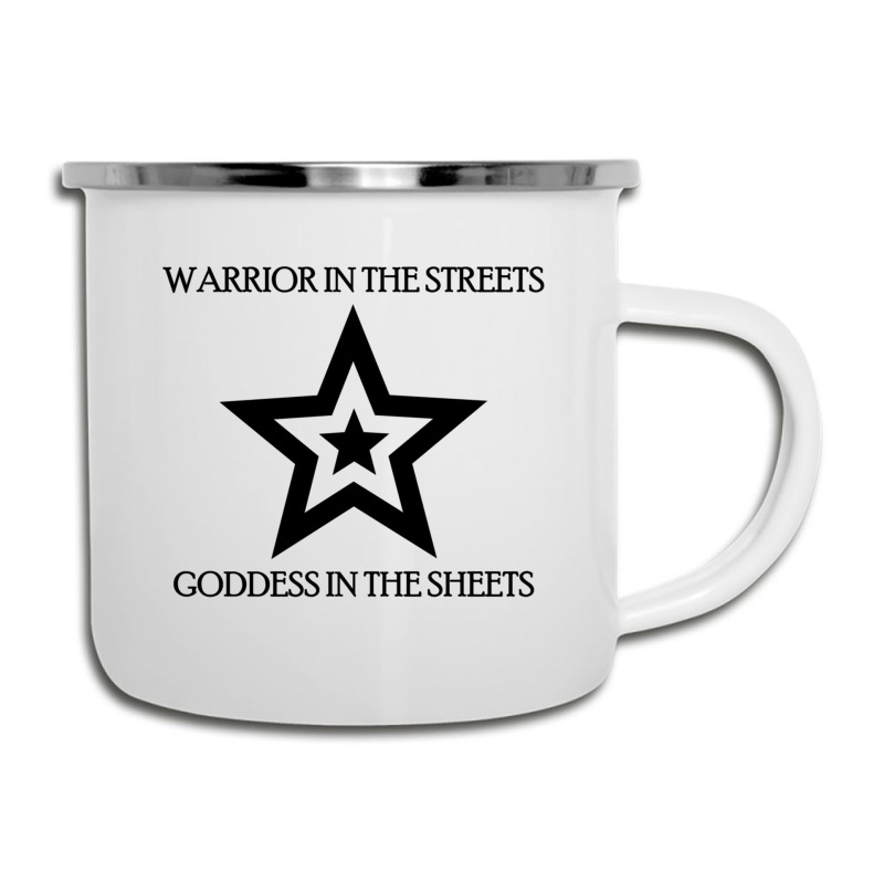 Warrior In The Streets, Goddess In The Sheets Camper Cup | Artistshot