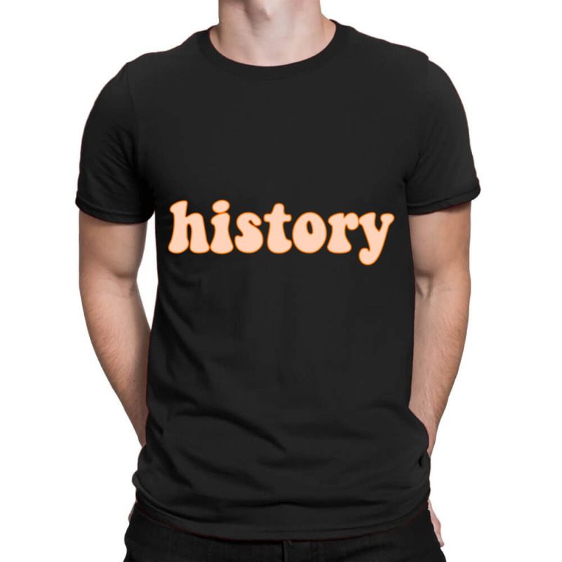 Orange History School Subject T-shirt | Artistshot