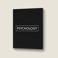 Psychology Portrait Canvas Print | Artistshot