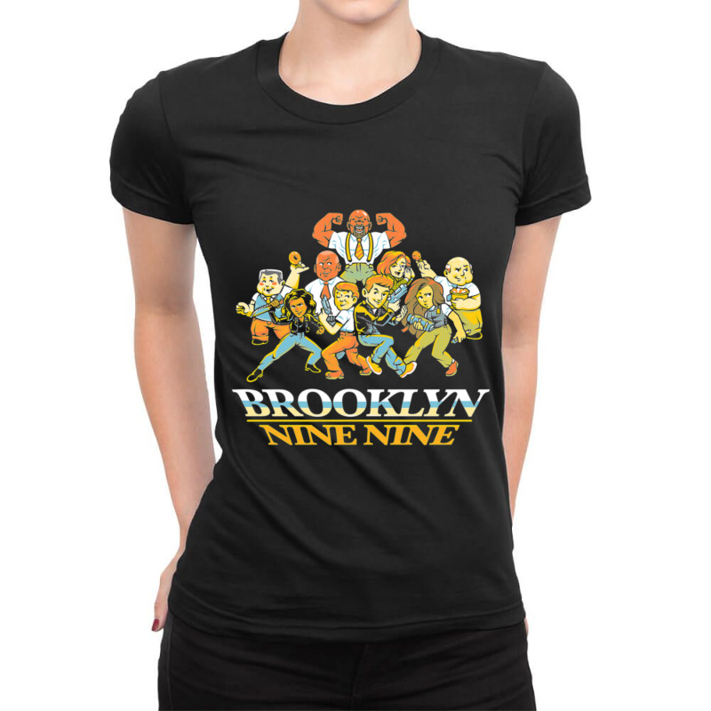 Brooklyn 99 Nine Nine! Ladies Fitted T-Shirt by cm-arts | Artistshot