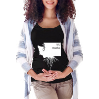 Washington Roots  State Of Washington Maternity Scoop Neck T-shirt | Artistshot