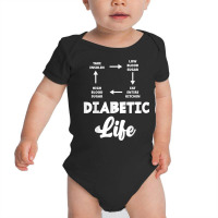 Funny Diabetic Type 1 Diabetes T1d Diabetes Awareness T Shirt Baby Bodysuit | Artistshot