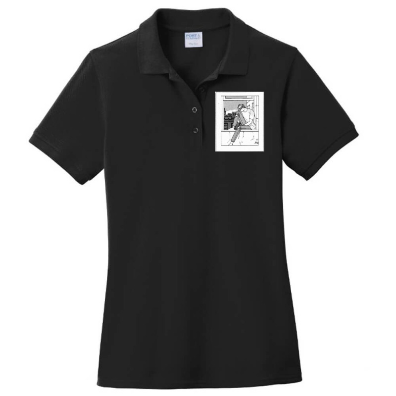 Banana Fish Ash (dawn) Ladies Polo Shirt by cm-arts | Artistshot