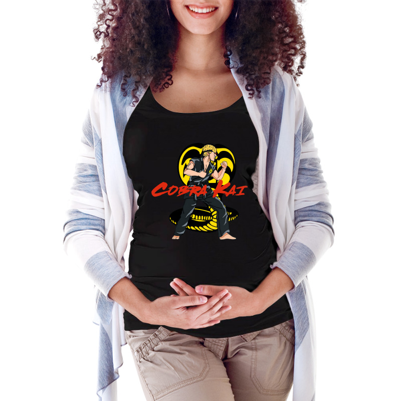 Karate Master, Cobra Maternity Scoop Neck T-shirt by KikoKoi | Artistshot