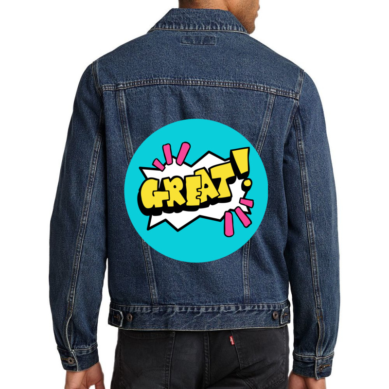 Subject Labels Men Denim Jacket | Artistshot