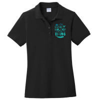 Marine Biology Is My Thing, Marine Biologist T Shirt Ladies Polo Shirt | Artistshot