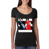 Jack White  Les Rayures Blanches Tshirt Classique Women's Triblend Scoop T-shirt | Artistshot