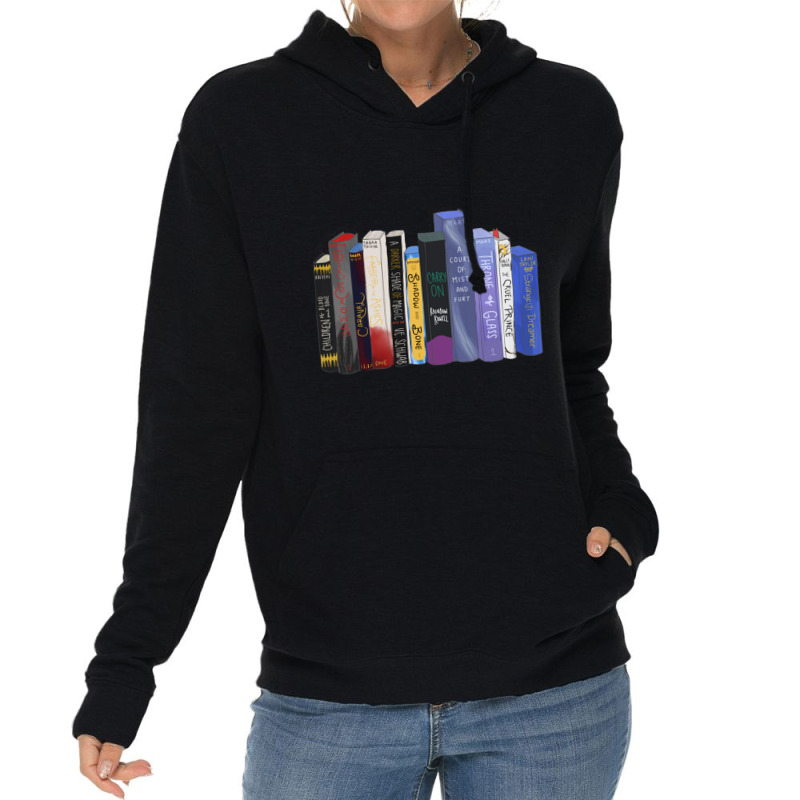 Ya Fantasy Bookshelf Lightweight Hoodie by cm-arts | Artistshot