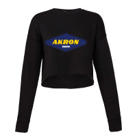 Akron Ohio  Ville Du Caoutchouc Tshirt Classique Cropped Sweater | Artistshot