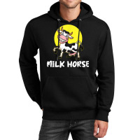 Milk Horse, For Cowboy And Cowgirls Dairy Farmer T Shirt Unisex Hoodie | Artistshot