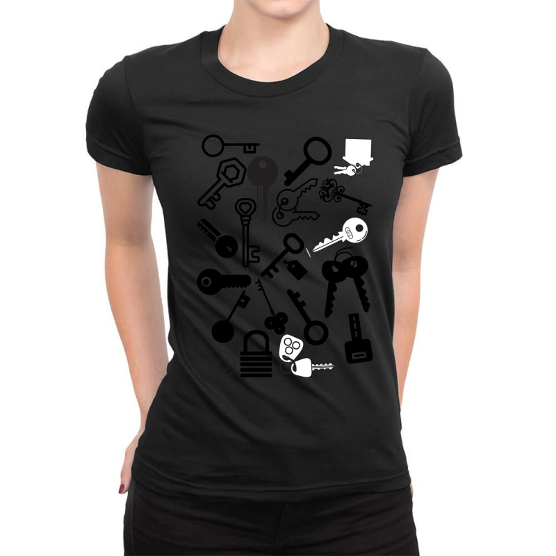 Les Touches Noires Tshirt Classique Ladies Fitted T-Shirt by SANDRAWILLIAMS | Artistshot