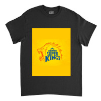 Chennai Super Kings Csk Ipl Team 2022 Flat Mask Cap Graphic Classic T-shirt | Artistshot