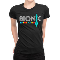 Spinal Fusion Back Spine Surgery  Bionic Spine Club T Shirt Ladies Fitted T-shirt | Artistshot